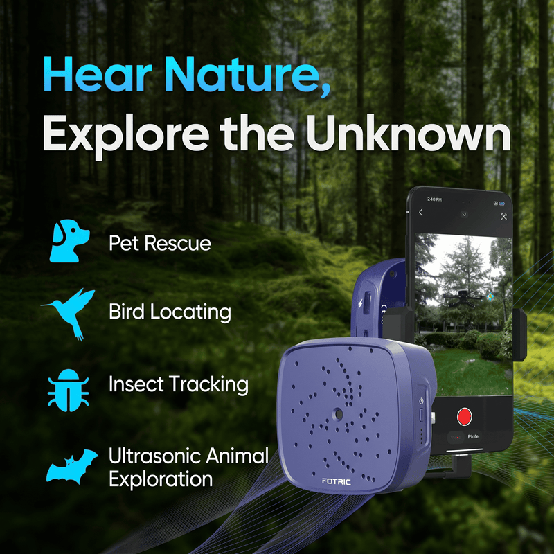 FOTRIC TD2 Geek Portable Acoustic Imaging - FOTRIC Global Official Store