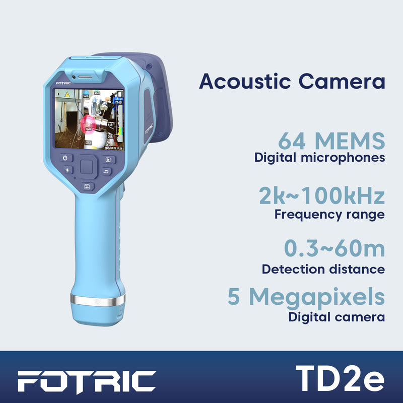 FOTRIC TD2e Acoustic Imager Camera - FOTRIC Global Official Store