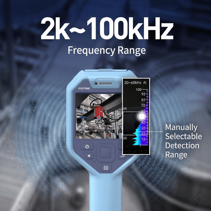 FOTRIC TD2e Acoustic Imager Camera - FOTRIC Global Official Store