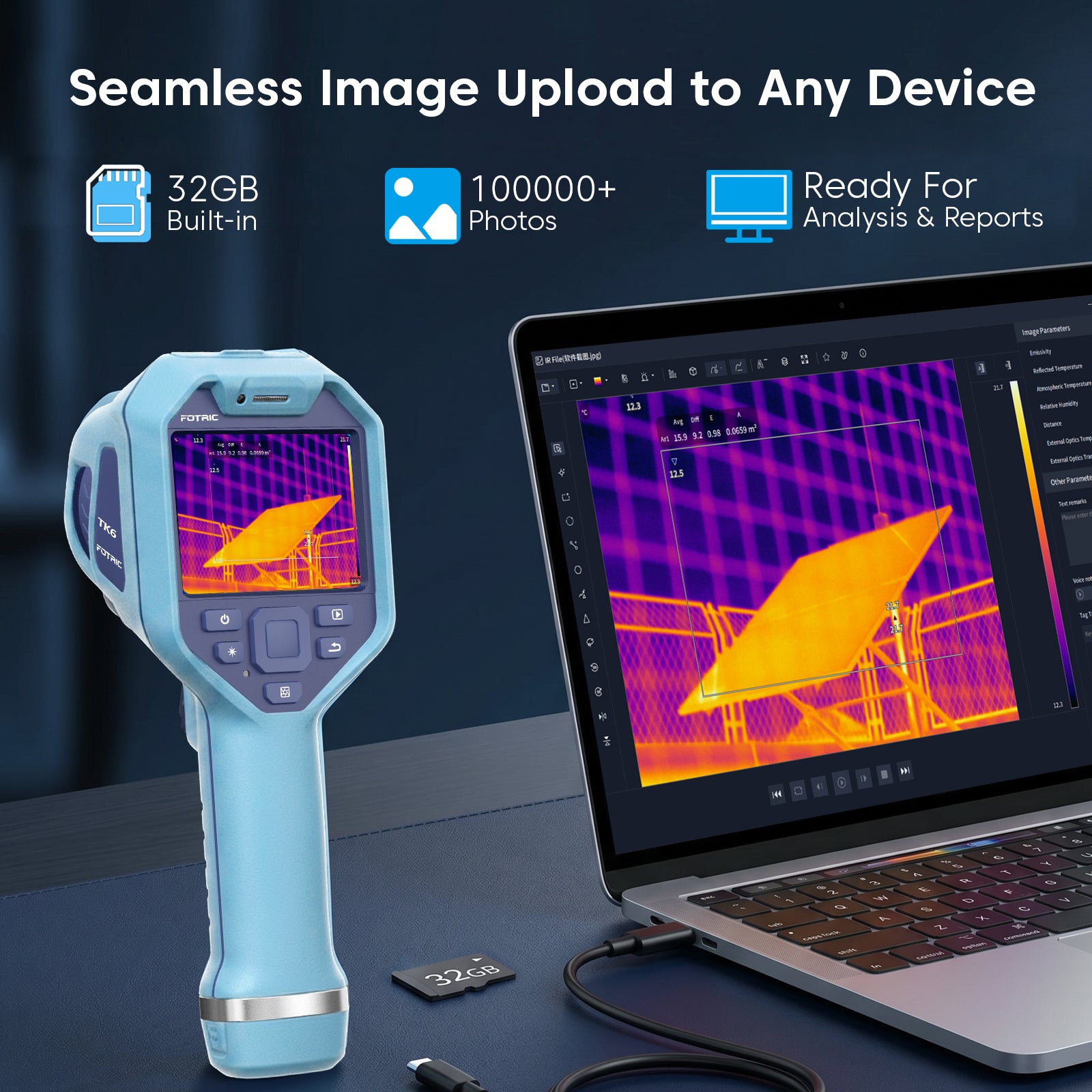 FOTRIC TK6 Thermal Imaging Camera - FOTRIC Global Official Store