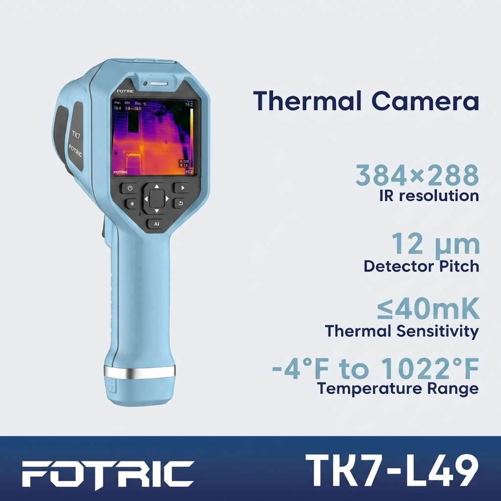 FOTRIC TK7 Thermal Imaging Camera - FOTRIC Global Official Store
